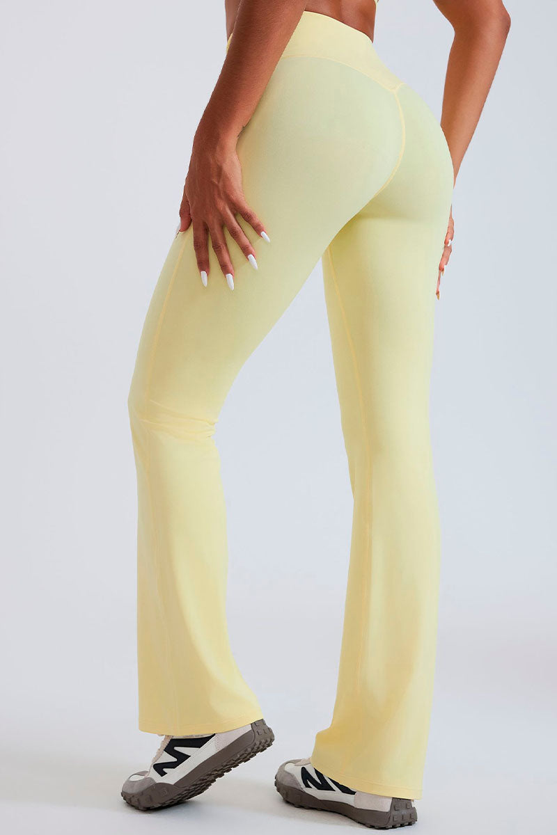Legging flare feminina