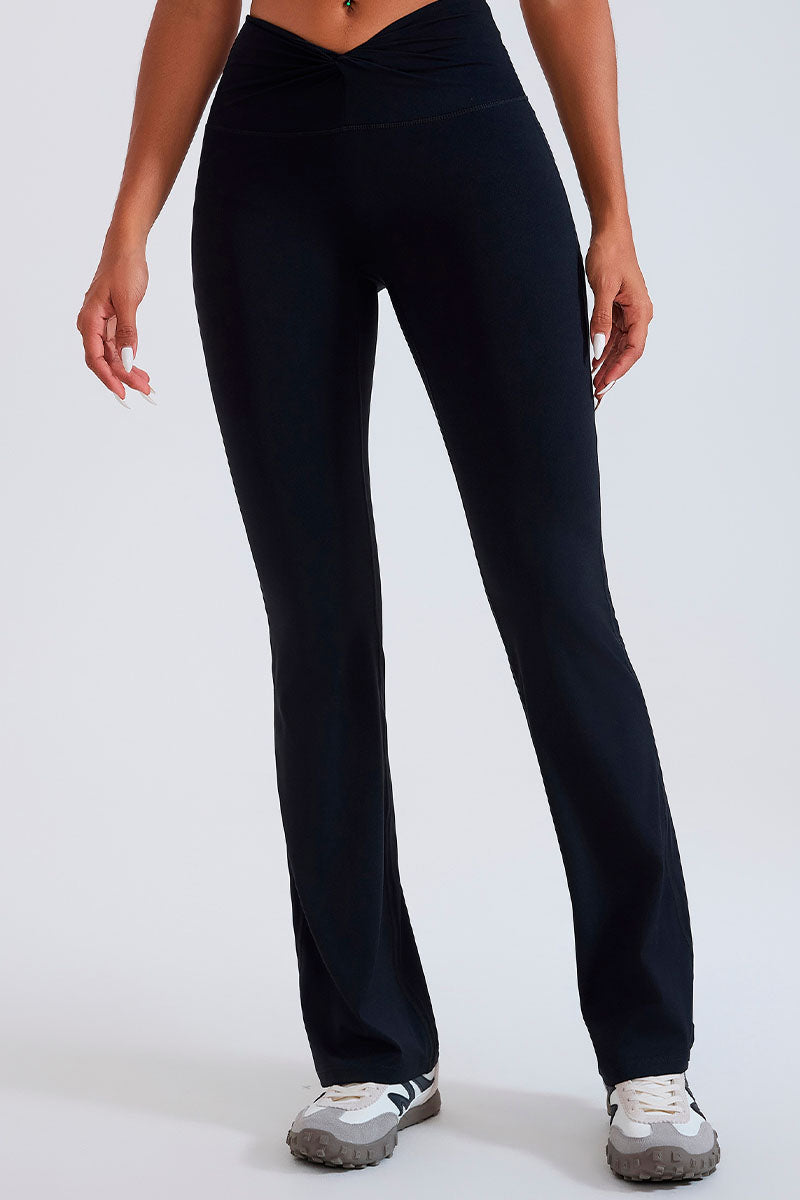 Legging flare feminina